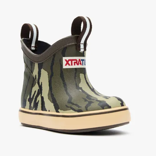 Kids' Mossy Oak Bottomland Ankle Deck Boot